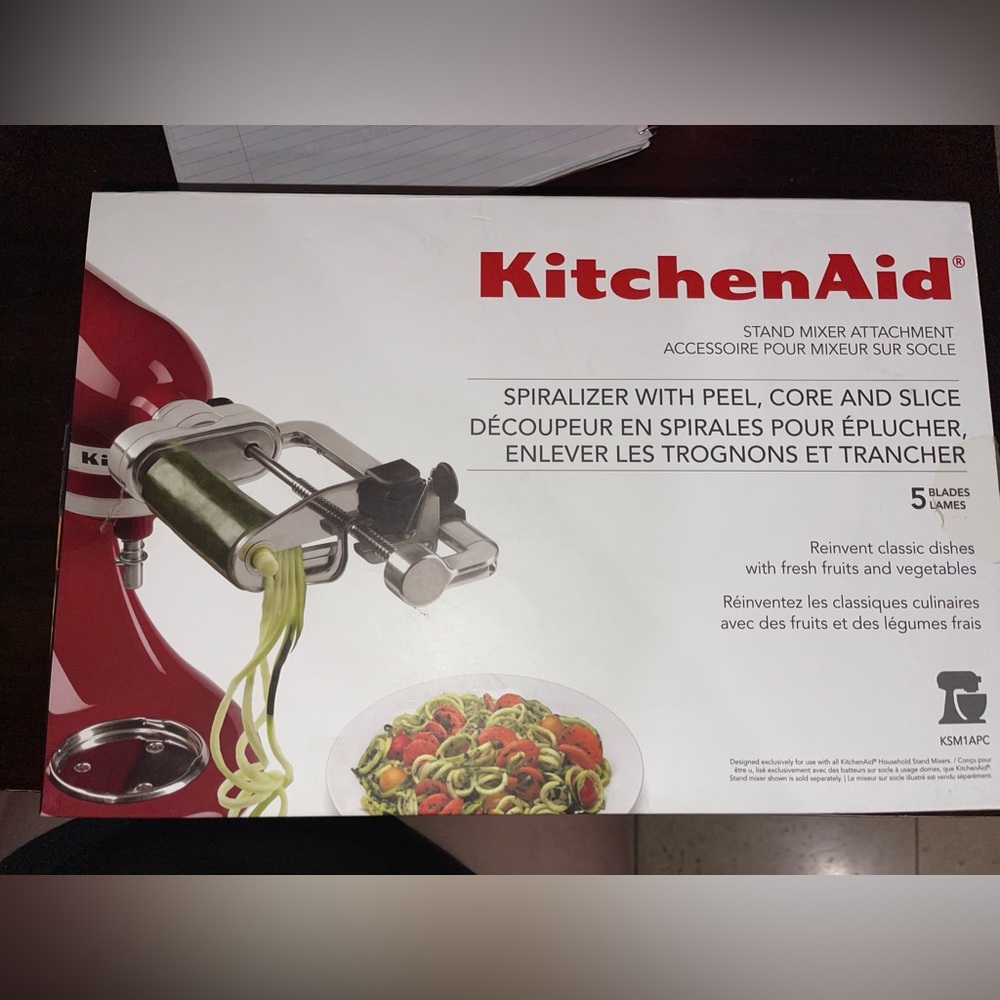 KitchenAid spiralizer attachment